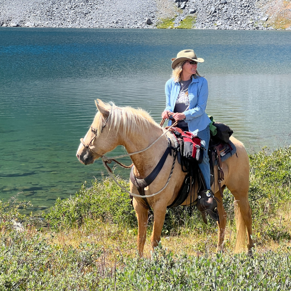 Rock Lake Near Continental Divide